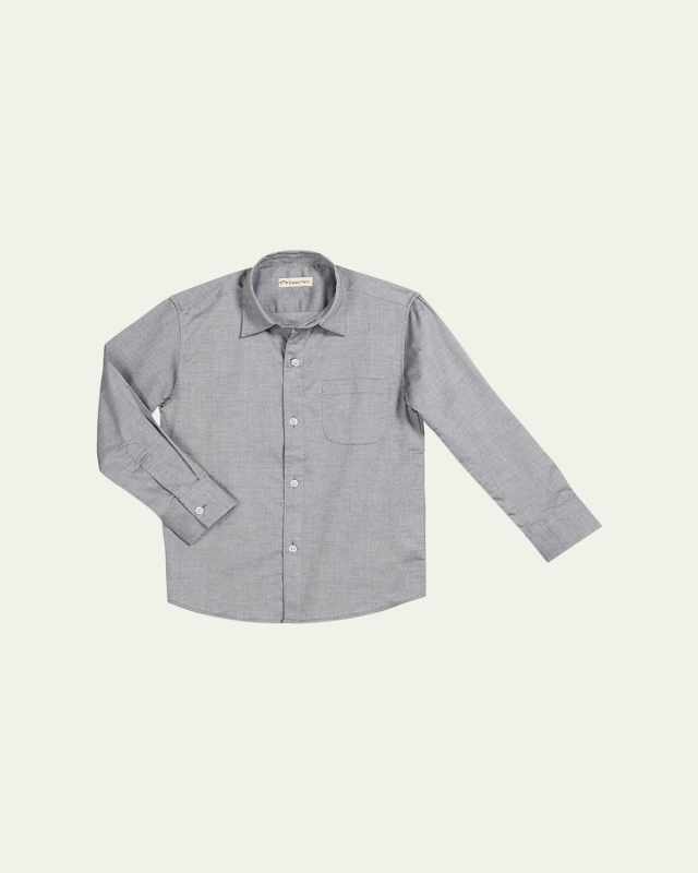 The Standard Poplin Shirt, Size 2T-14